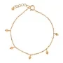 STINE A Jewelry Tout Petit Ile De L'amour Bracelet Goldplated Silver 3184-02-OS