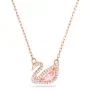 Swarovski Swan Necklace Rosegoldplated Stainless Steel 5469989