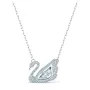 Swarovski Swan Pendant Necklace Stainless Steel 5514421