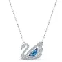 Swarovski Dancing Swan Necklace Stainless Steel 5533397