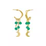 Susanne Friis Bjørner Creoler Earrings 18 ct. Goldplated Silver 5681-2-102