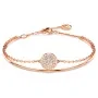 Swarovski Sublima Bangle Bracelet Rosegoldplated Stainless Steel 5683452