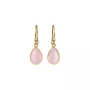 Susanne Friis Bjørner Crystal Earrings 18 ct. Goldplated Silver 4068-2-112