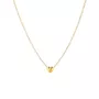 Jane Kønig Bruised Heart Necklace 18 ct. Goldplated Silver BHN-SS23-G