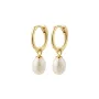 Pilgrim Berthe Earrings 18 ct. Goldplated Brass 612332003