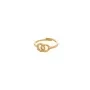Pilgrim LULU halos stack Ring Goldplated Brass 632532034