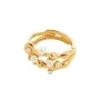 Pilgrim HADLEY Ring Goldplated Brass 672532004