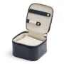 Wolf Maria Cube Jewellery Box Blue 766517