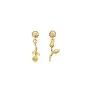 Maanesten Amaria Earrings 18 ct. Goldplated Silver 9985a