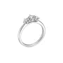 Mads Z Crown Trinity Ring 14 ct. White gold 0,34 ct. 1641734