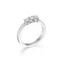 Mads Z Crown Alliance Ring 14 ct. White gold 0,30 ct. 1641893