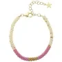 Nuni Copenhagen Josefine Bracelet 18 ct. Goldplated Silver A3133-Pink