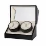 Mulhouse Watch Winder 4 Watches Black Wood 02BB