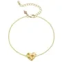 Wioga Elizabeth Bracelet Goldplated Silver B-8817-GP