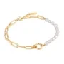 Ania Haie Pearl Power Bracelet Goldplated Silver B043-02G