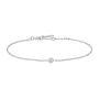 Ania Haie Sparkle Bezel Bracelet Silver B062-01H