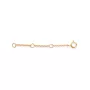 Enamel Extender Chain Necklace 18 ct. Goldplated Silver B69G