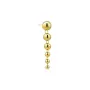 Jane Kønig Big Atomic Earring Single 18 ct. Goldplated Silver BADS-SS24-G