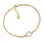 Sif Jakobs Biella Piccolo Bracelet 18 ct. Goldplated Silver SJ-B337-1-CZ-YG