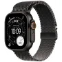 Apple Watch Ultra 3 GPS + Cellular 49mm Black Titanium Black Titanium Milanese Loop Small MF1N4