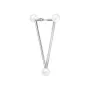Jane Kønig Bahamas Earring Single Silver BPE-HS22-S