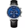Bonvier Chronograph BV016 watch for Man with  dial that measures 42 mm in diameter and has a  Genuine leather strap watch strap