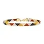 Nuni Copenhagen Nancy Bracelet 24 ct. Goldplated Silver A3014-Cappuccino
