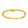 IX Studios Chunky Figaro Bracelet 22 ct. Goldplated Silver DMV0341GD