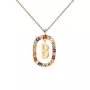 PDPAOLA Letter B Necklace 18 ct. Goldplated Silver CO01-261-U