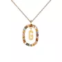 PDPAOLA Letter G Necklace Goldplated Silver CO01-266-U