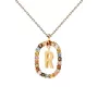 PDPAOLA Letter R Necklace 18 ct. Goldplated Silver CO01-277-U