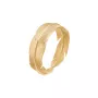 Pico Feather Ring 24 ct. Goldplated Silver D04004-FG