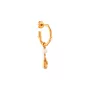 Jane Kønig Drippy Earring Single 18 ct. Goldplated Silver DHPD-AW22-G