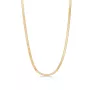 Avilé Jewelry Snake Chain Necklace 18 ct. Goldplated Silver DI011-GP