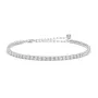 Avilé Jewelry Tennis Bracelet Silver 7157098