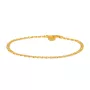 IX Studios Curb Marina Bracelet 22 ct. Goldplated Silver DMV0338GD