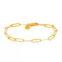 IX Studios Alpha Bracelet 22 ct. Goldplated Silver DMV0352GD17
