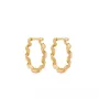 Schultz Jasmin Earrings 18 ct. Copper Goldplated DU-719028-GP