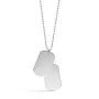 Captena Dog Tag Necklace Stainless Steel DU10009