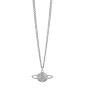 Schultz Necklace for Man, Woman with a beautiful Silver color made in Stainless Steel