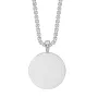Captena Round Necklace Stainless Steel DU10061