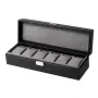 Dissing Watch Box 6 Watches Black Synthetic leather DUR008
