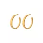 Pernille Corydon Small Eclipse Earrings 18 ct. Goldplated Silver e-308-gp