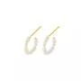 Pernille Corydon Ocean Treasure Earrings 18 ct. Goldplated Silver e-438-gp