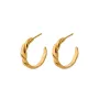 Pernille Corydon Hana Earrings 18 ct. Goldplated Silver e-467-gp