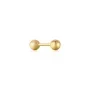 Ania Haie Sphere Barbell Earring Single Goldplated Silver E035-02G
