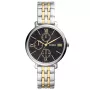 Fossil Jacqueline ES5143 watch for Woman with  dial that measures 38 mm in diameter and has a  Metal band, Two-tone metal band watch strap