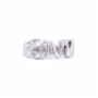 IX Studios Love Ring 22 ct. Silver DMN0305 RH