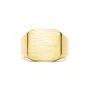 IX Studios Octagon Signet Ring 22 ct. Goldplated Silver DMN0290GD