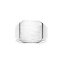IX Studios Octagon Signet Ring 22 ct. Silver DMN0290RH